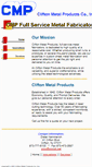 Mobile Screenshot of cliftonmetal.com